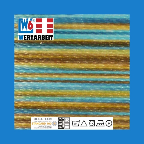 W6 Nh- und Stickgarn Farb-Nr. 9978 Multicolor (1.000 m)